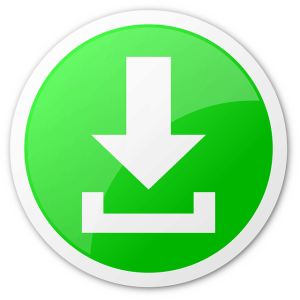 Example of a download icon