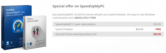 SpeedUpMyPC Pricing